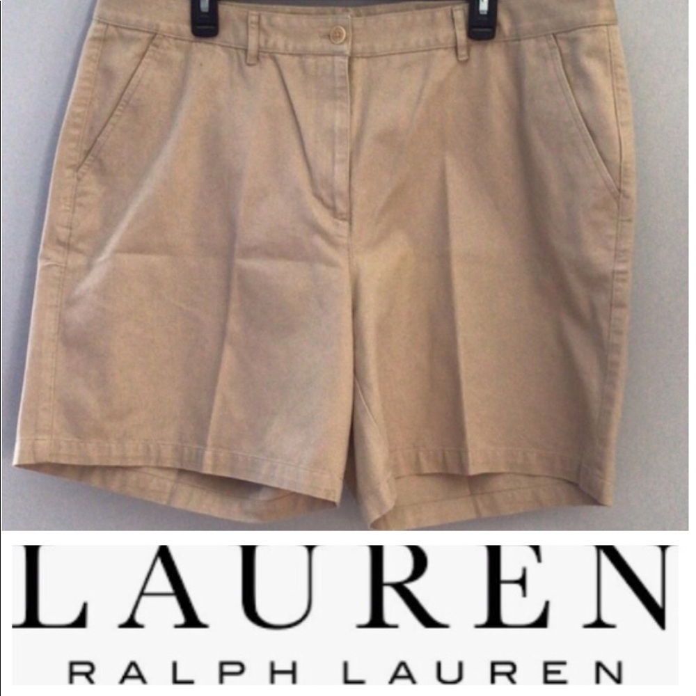 Lauren Ralph Lauren Tan Women's Shorts